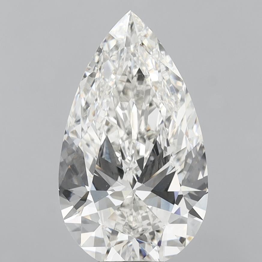 6.58 ct. pear Lab Grown Diamond front image