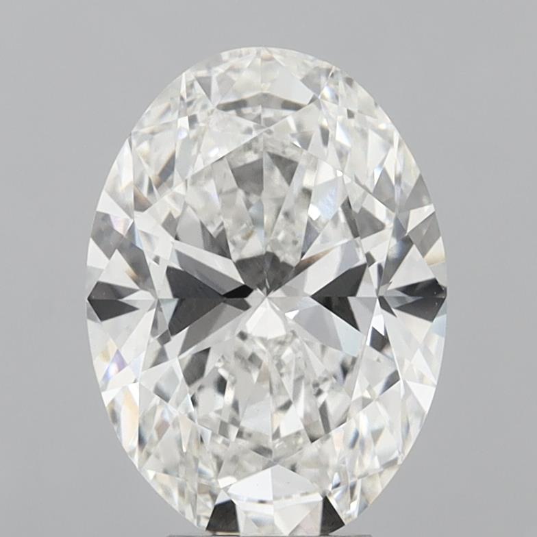 6.03 ct. oval Lab Grown Diamond front image