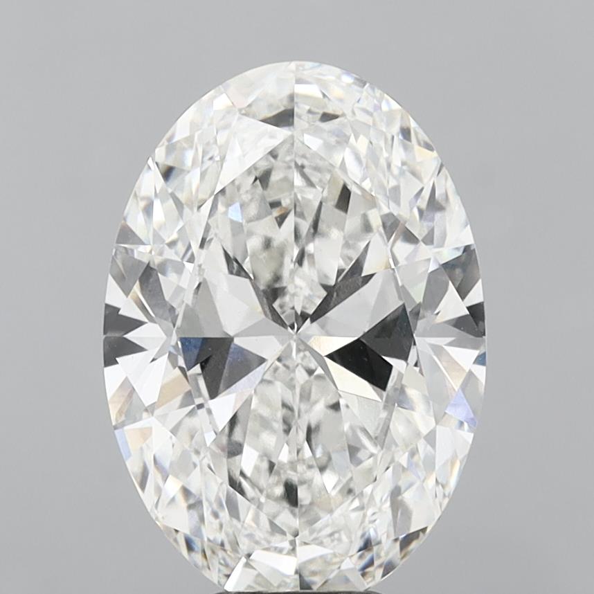 8.00 ct. oval Lab Grown Diamond front image