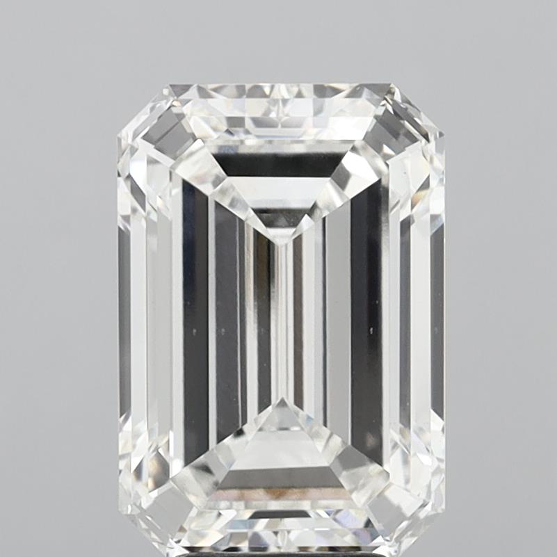 6.56 ct. emerald Lab Grown Diamond front image