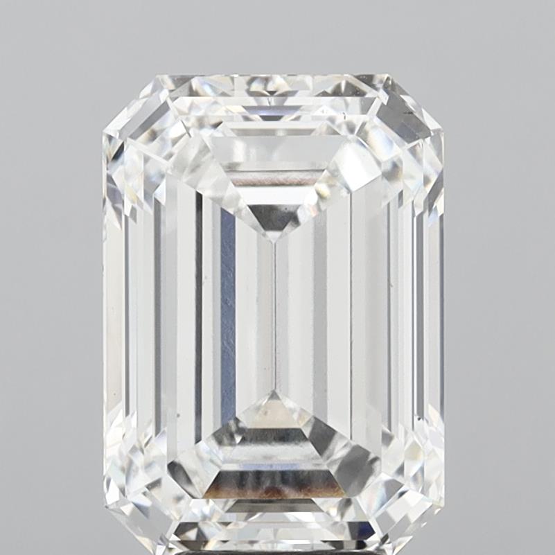 7.09 ct. emerald Lab Grown Diamond front image