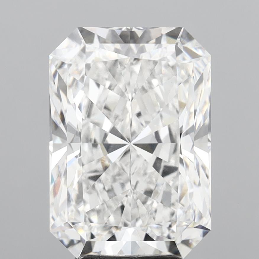 6.10 ct. radiant Lab Grown Diamond front image