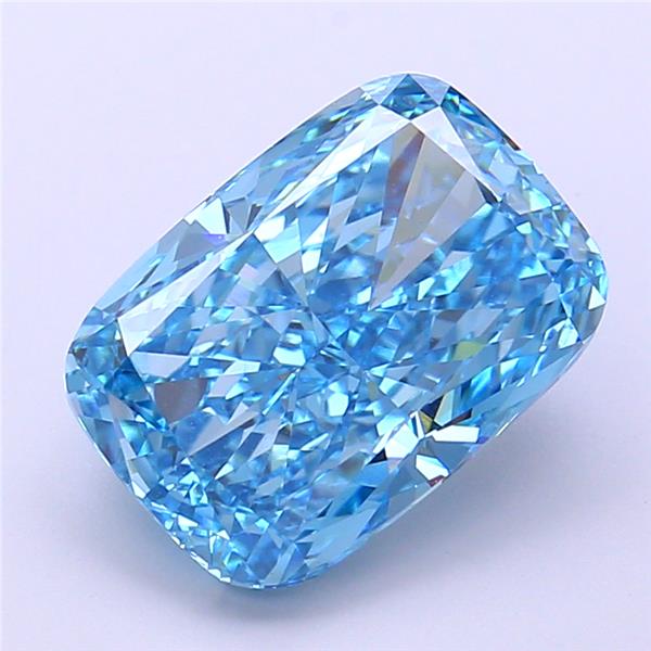 4.13 ct. cushion Lab Grown Diamond front image