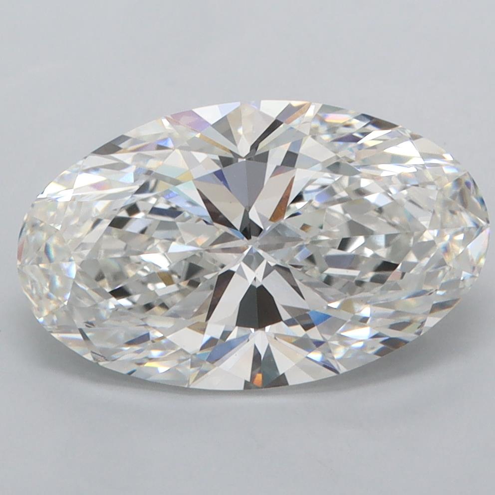 3.01 ct. oval Lab Grown Diamond front image