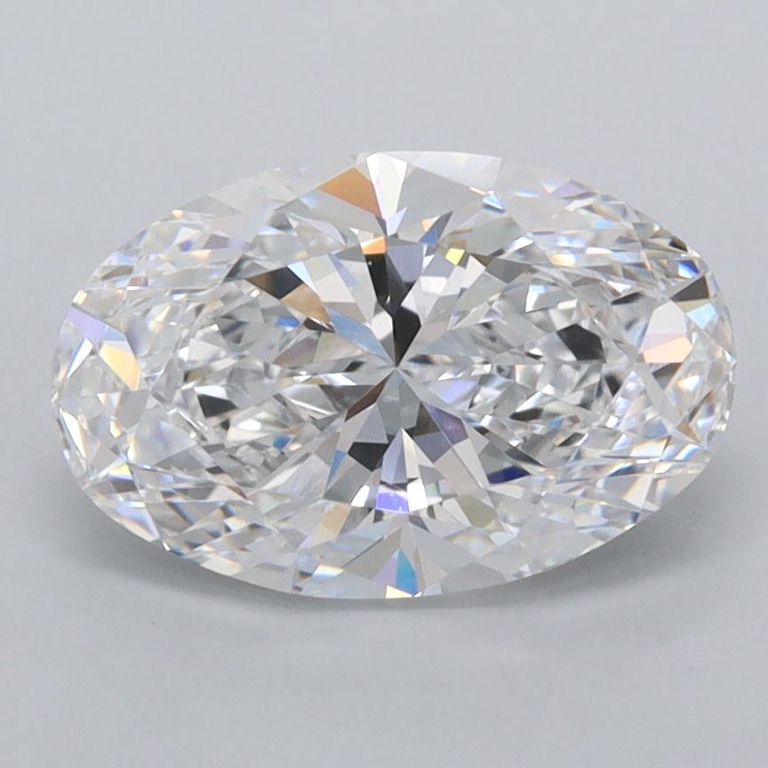 2.07 ct. oval Lab Grown Diamond front image