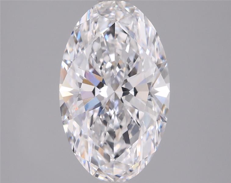 2.06 ct. oval Lab Grown Diamond front image