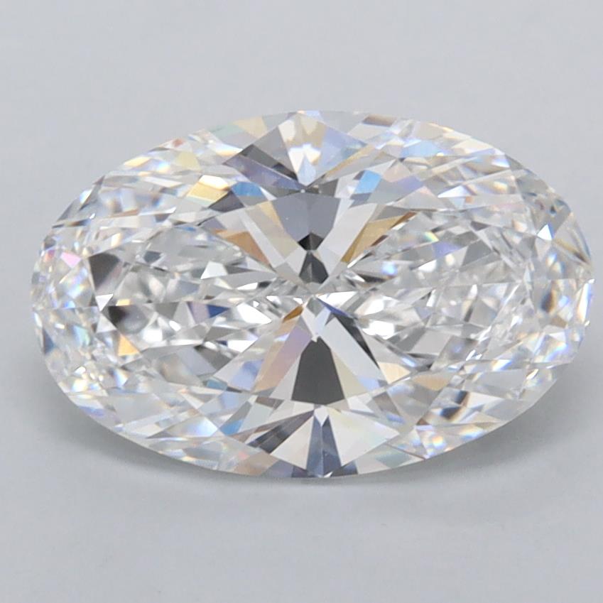 2.02 ct. oval Lab Grown Diamond front image