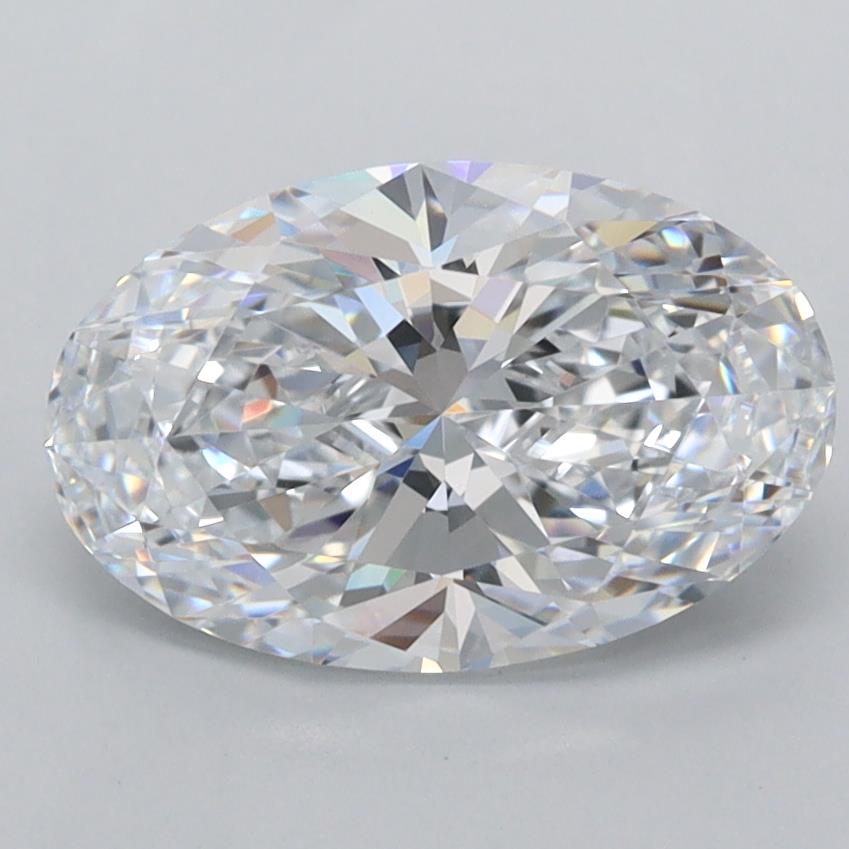 2.07 ct. oval Lab Grown Diamond front image