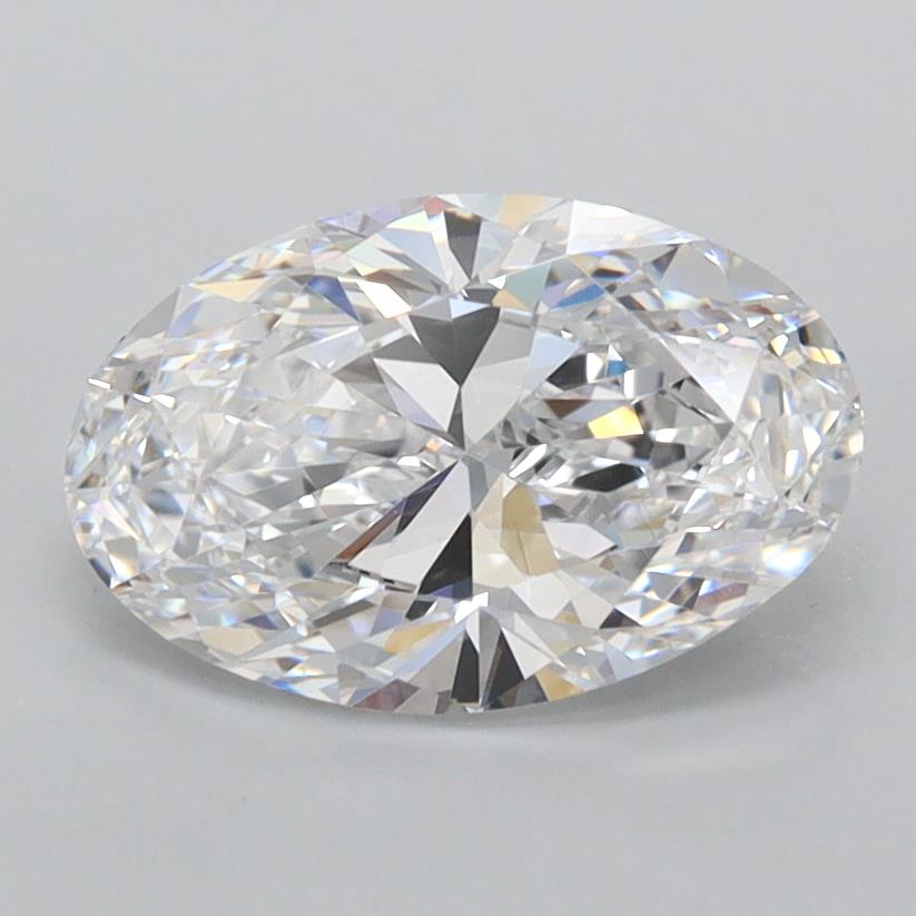 1.47 ct. oval Lab Grown Diamond front image