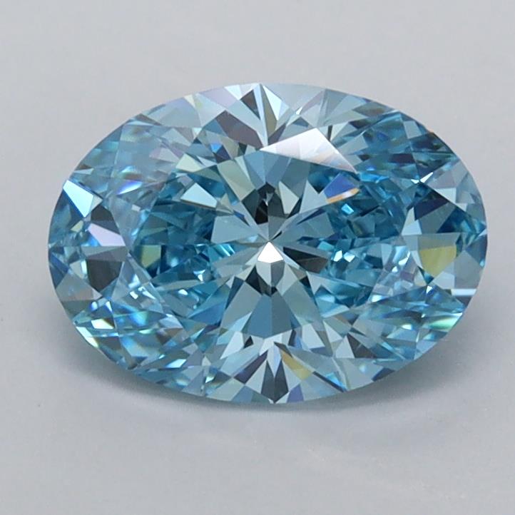 1.24 ct. oval Lab Grown Diamond front image