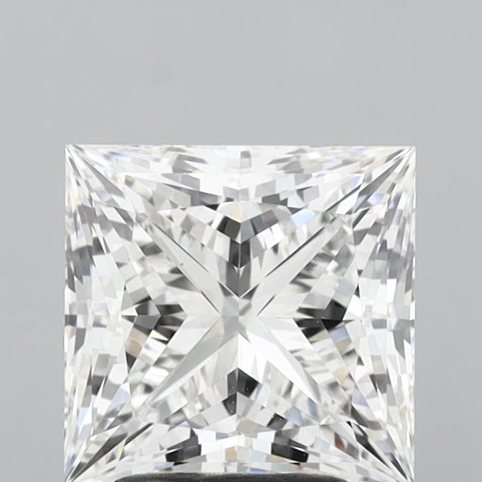 3.09 ct. princess Lab Grown Diamond front image