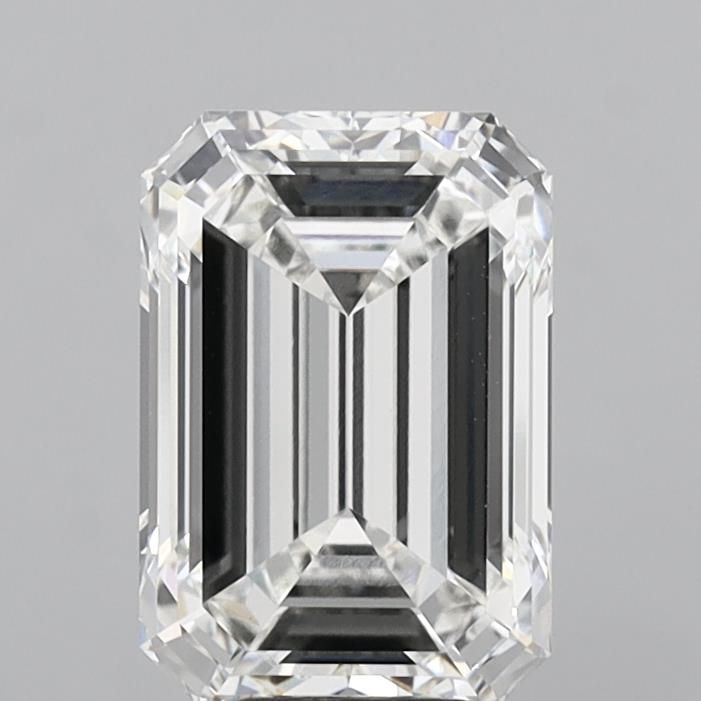6.07 ct. emerald Lab Grown Diamond front image