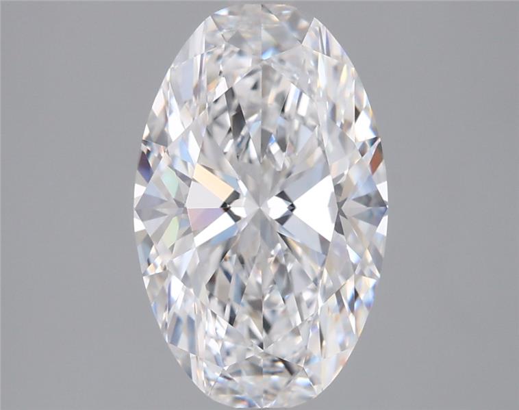 2.07 ct. oval Lab Grown Diamond front image
