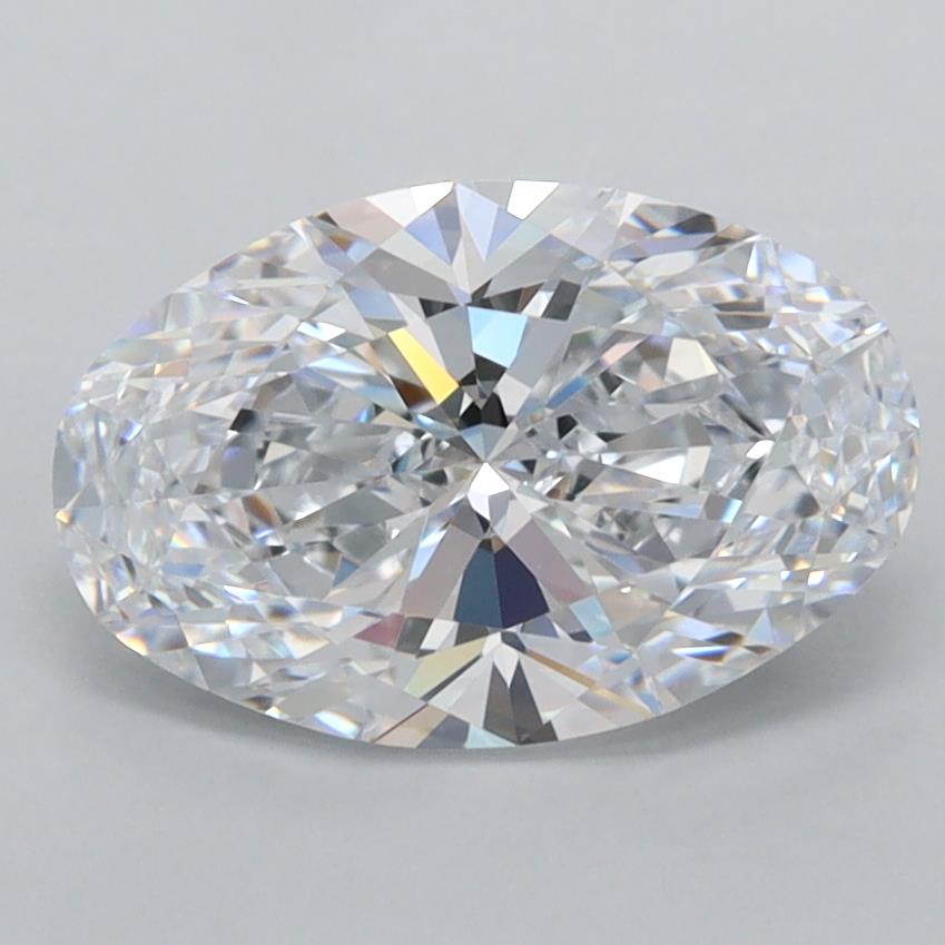 2.03 ct. oval Lab Grown Diamond front image