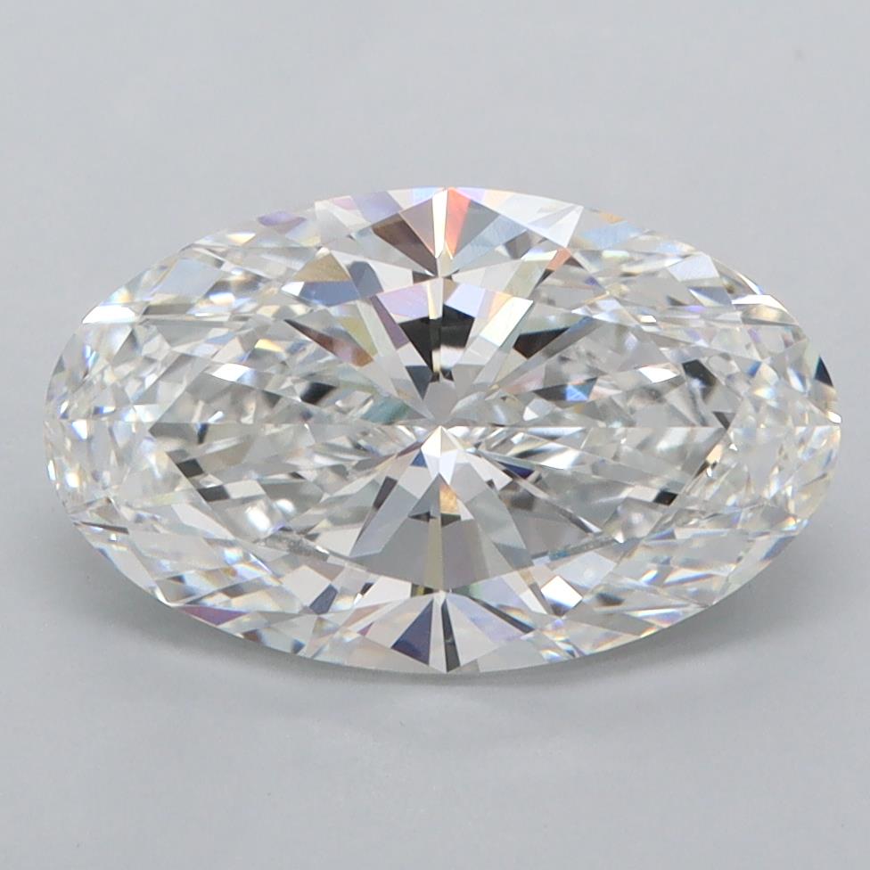 2.56 ct. oval Lab Grown Diamond front image