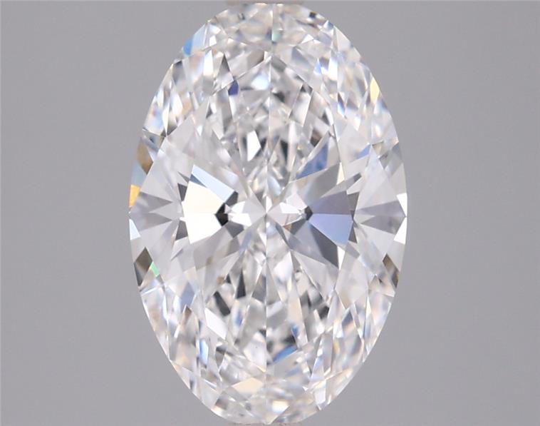 2.07 ct. oval Lab Grown Diamond front image