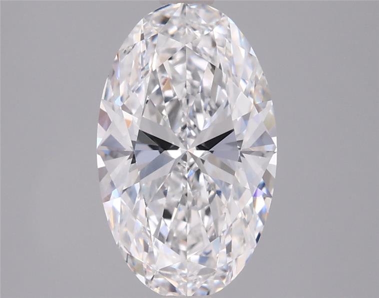 2.05 ct. oval Lab Grown Diamond front image