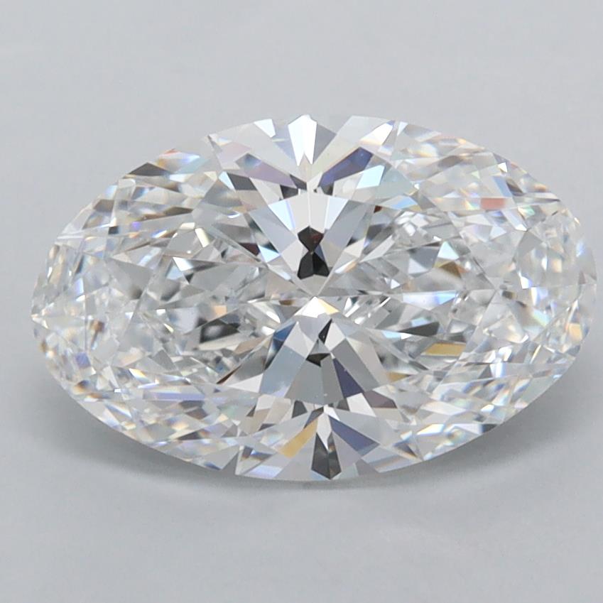 2.07 ct. oval Lab Grown Diamond front image