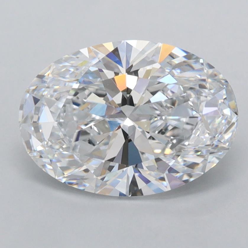 2.01 ct. oval Lab Grown Diamond front image
