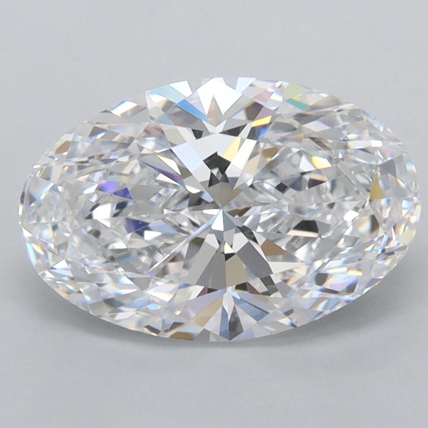 2.08 ct. oval Lab Grown Diamond front image