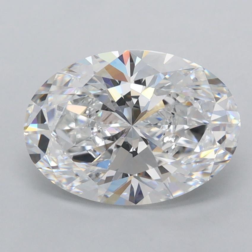 2.01 ct. oval Lab Grown Diamond front image