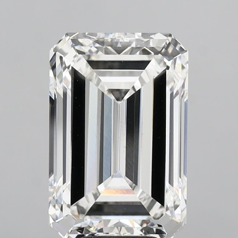 8.01 ct. emerald Lab Grown Diamond front image