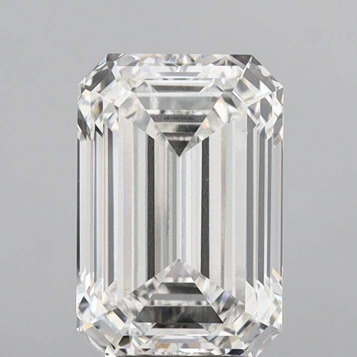 6.07 ct. emerald Lab Grown Diamond front image