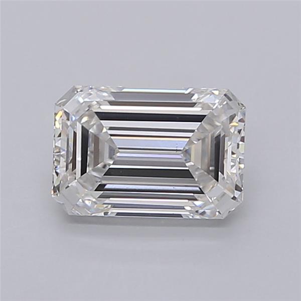 1.55 ct. emerald Lab Grown Diamond front image