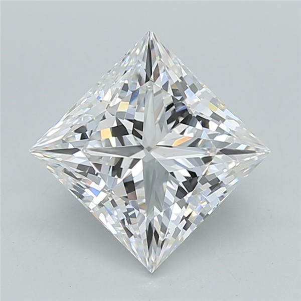 2.03 ct. princess Lab Grown Diamond front image