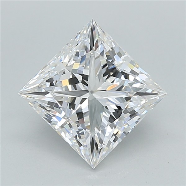 2.03 ct. princess Lab Grown Diamond front image