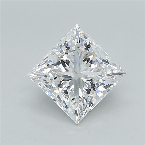 2.02 ct. princess Lab Grown Diamond front image