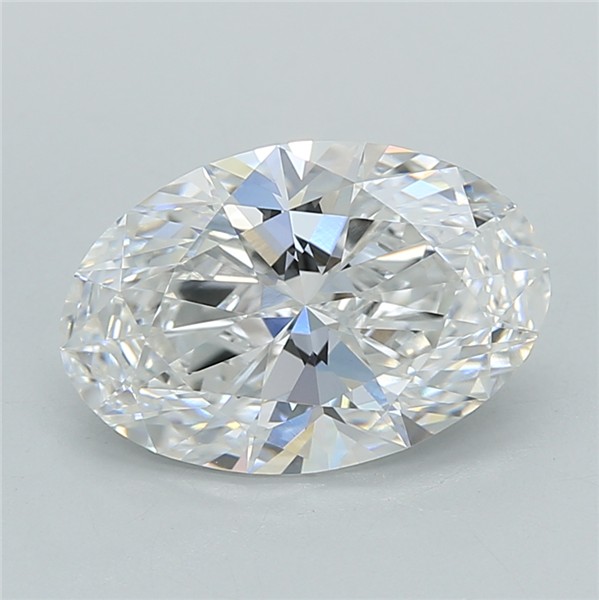 2.55 ct. oval Lab Grown Diamond front image