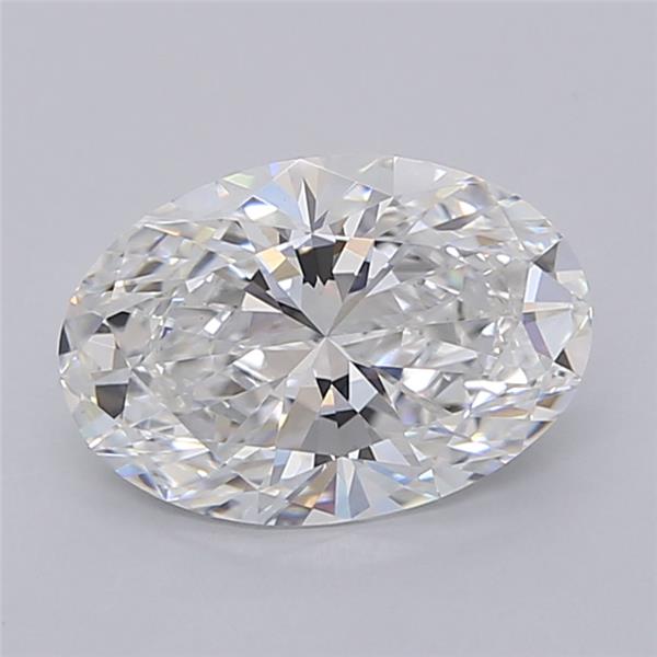 2.02 ct. oval Lab Grown Diamond front image