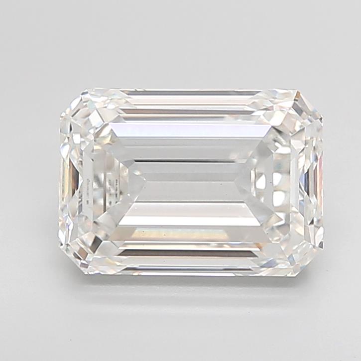 5.51 ct. emerald Lab Grown Diamond front image