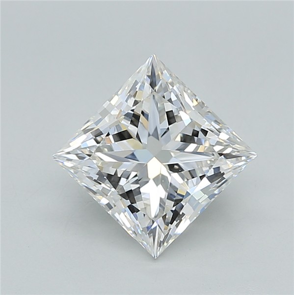 2.05 ct. princess Lab Grown Diamond front image