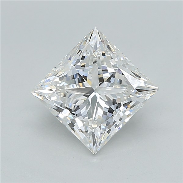 2.05 ct. princess Lab Grown Diamond front image