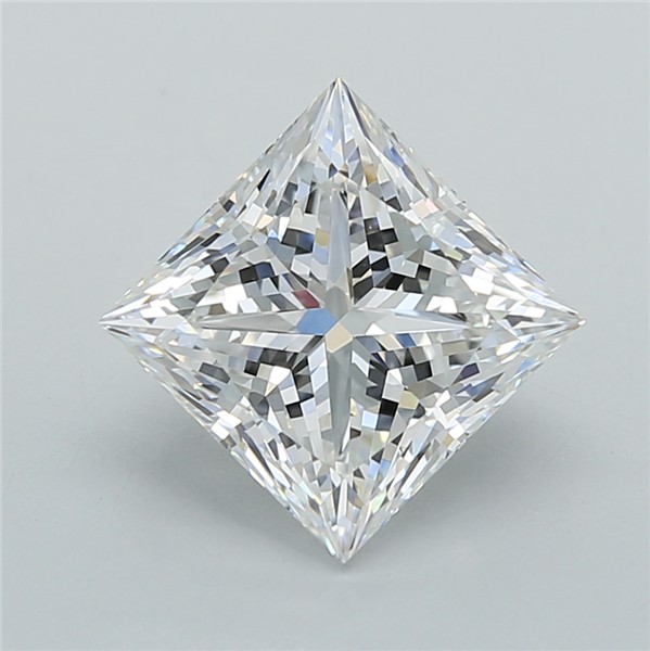 2.54 ct. princess Lab Grown Diamond front image