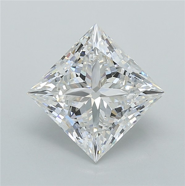 2.54 ct. princess Lab Grown Diamond front image