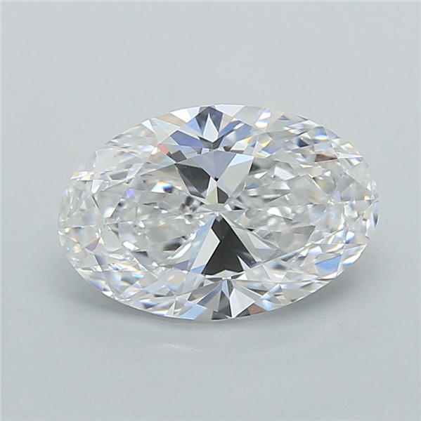 2.04 ct. oval Lab Grown Diamond front image
