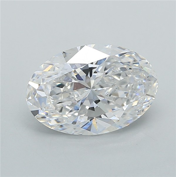 2.04 ct. oval Lab Grown Diamond front image