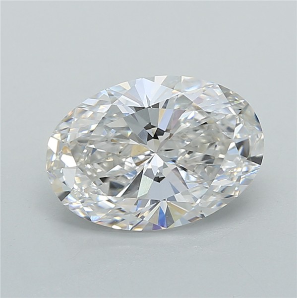 2.04 ct. oval Lab Grown Diamond front image
