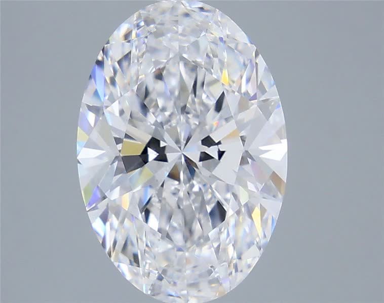 3.69 ct. oval Lab Grown Diamond front image