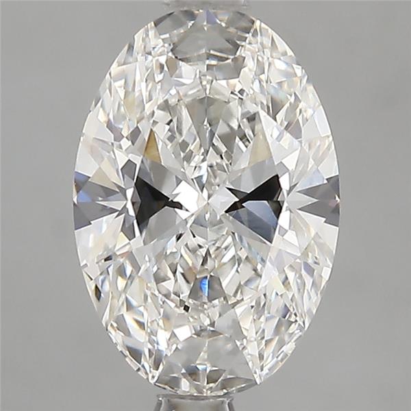 2.08 ct. oval Lab Grown Diamond front image