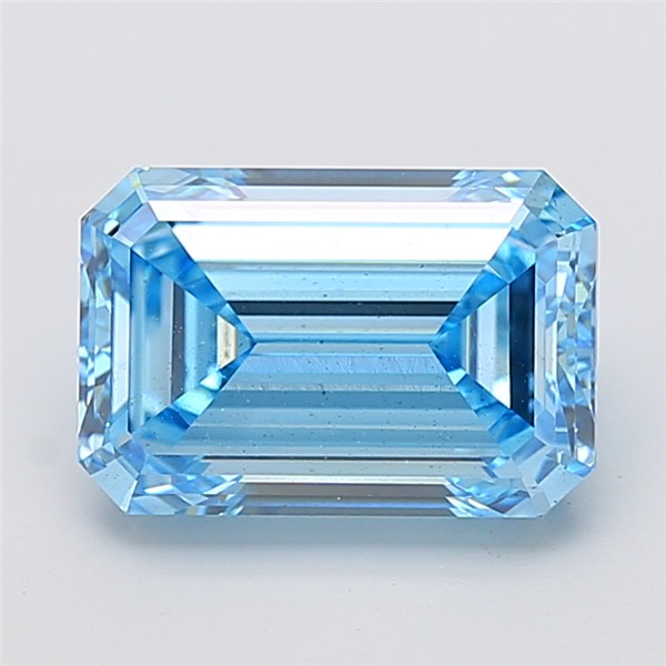 5.01 ct. emerald Lab Grown Diamond front image