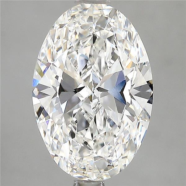 3.09 ct. oval Lab Grown Diamond front image