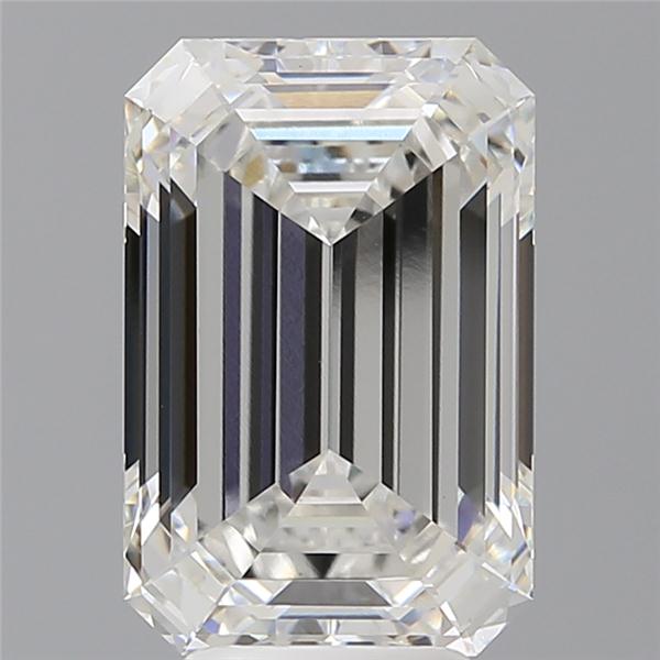 5.59 ct. emerald Lab Grown Diamond front image