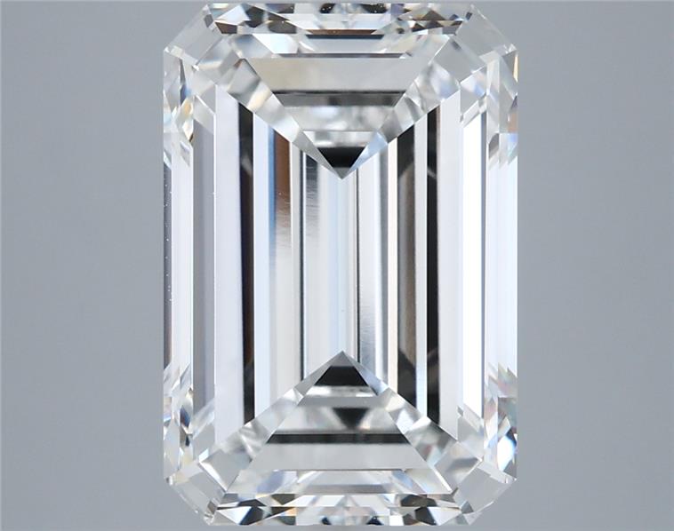 5.50 ct. emerald Lab Grown Diamond front image