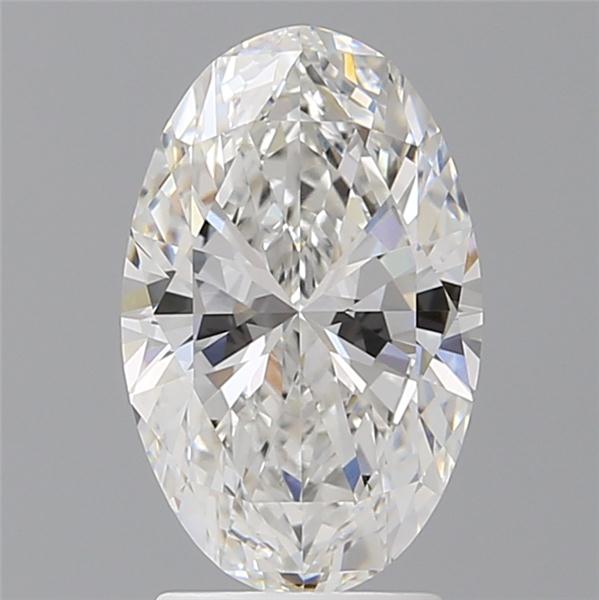 2.59 ct. oval Lab Grown Diamond front image