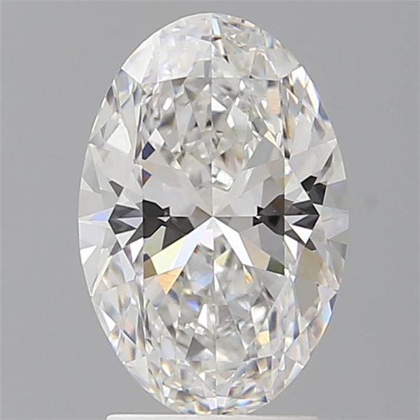 2.59 ct. oval Lab Grown Diamond front image