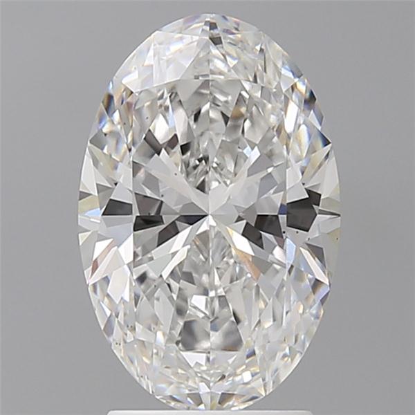 2.60 ct. oval Lab Grown Diamond front image